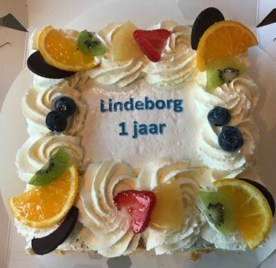 De Lindeborg bestaan 1 jaar